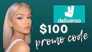 DELIVEROO Coupon Code 2022  Save 100 Promo Code Working [upl. by Notac]