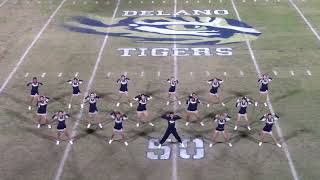 Delano High School Tiger Cheerleaders 110824 [upl. by Babette]