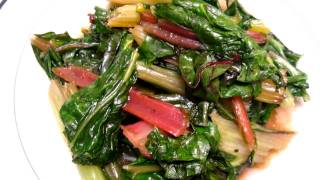 COOKING  rainbow chard [upl. by Laszlo]