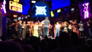 Rock of Ages London final night speech by Simon Lipkin and cast [upl. by Eneluqcaj]