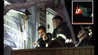 WATCH  HYANNIS OFFICIALS INVESTIGATING AFTER APARTMENT BUILDING CATCHES FIRE… [upl. by Malissa668]