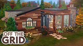 Off the Grid Werewolf Family Home  The Sims 4 Speed Build [upl. by Etteuqram]