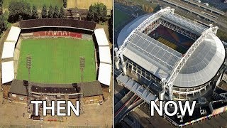 Eredivisie Stadiums Then amp Now [upl. by Griffiths831]