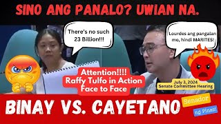 Binay vs Cayetano Sen Binay nagwalkout [upl. by Caryn]