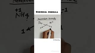 Chemical formula of Ammonium bromide l ammonium bromide formula l NH4Br Chemical name l chemistry l [upl. by Aiasi719]