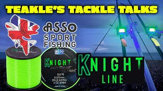 Teakles Tackle Talks Asso Knight Monofilament [upl. by Fiertz]