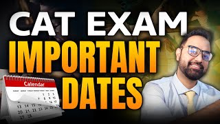 CAT Exam Important Dates  CAT 2024 Result Date  IIM Calls  IIM Interview mbaprepration cat2024 [upl. by Sherard]