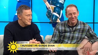 Gunde följde i Salmings hockeyfotspår quotDet var ståpälsquot  Nyhetsmorgon TV4 [upl. by Komara]