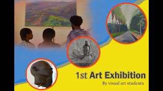 1st Art exhibition by visual art studentsEiTEXbduEthiopia [upl. by Padraig]