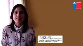 “Segunda videoentrevista Joseline Tapia Geóloga Phd Geoquímica Ambiental U Católica del Nortequot [upl. by Goeselt]