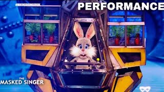 RoboBunny Sings quotRunquot by Leona Lewis  The Masked Singer UK Season 3 [upl. by Teddman134]