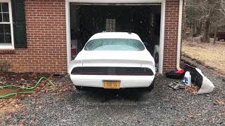 1980 Trans Am fresh 4004speed swap dumped exhaust [upl. by Dimitri]