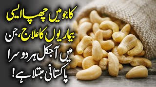 Benefits Of Cashew  Kaju K Fayde Urdu Hindi [upl. by Rogerson144]