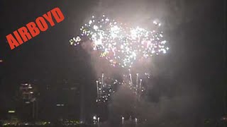 Hong Kong Chinese New Year Fireworks 農曆新年煙花香港港灣 1999 [upl. by Harrie]