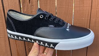 Vans Review Vans Vault x MASTERMIND WORLD Authentic VLT LX Mastermind Japan Black [upl. by Atnes]