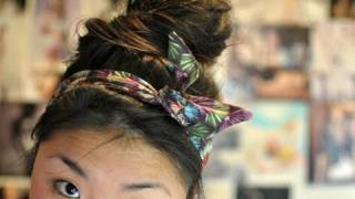 ✂ DIY Wired Headwrap [upl. by Rotceh]