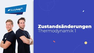 Zustandsänderungen im pv Diagramm Thermodynamik StudyHelp [upl. by Arola]