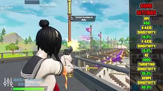 NINJA FORTNITE SETTINGS 2023 [upl. by New]