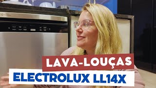 Lava louças Electrolux LL14X 14 Serviços  Review  Vale a pena [upl. by Gerek123]