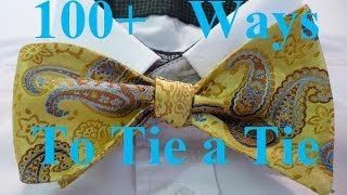 Animated How to Tie a Bow Tie step by step instructions no hands to get in the way [upl. by Callahan]