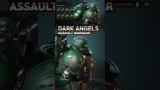 Dark Angels Wargear Upgrades Customisation Assault darkangels  Warhammer 40K Spacemarine 2 40k [upl. by Buxton810]