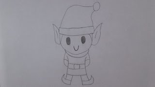 Como desenhar um duende de Natal [upl. by Laet72]