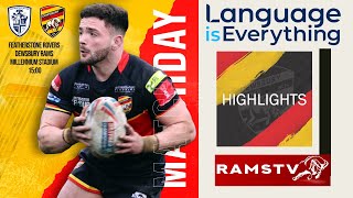 Highlights Featherstone Rovers vs Dewsbury Rams 14012024 [upl. by Wina]