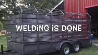 Cattle Trailer build [upl. by Aaronson]