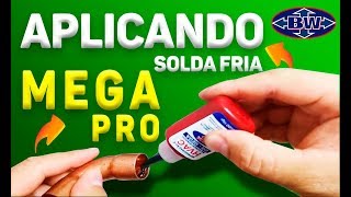 MEGA PRO Solda Fria HVAC Na Prática [upl. by Arundell]