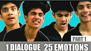 1 DIALOGUE many EMOTIONS  ACTORS SPOT [upl. by Etnor]