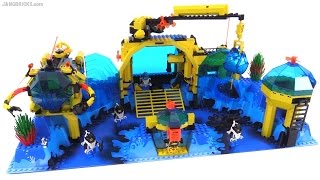 LEGO Aquanauts Neptune Discovery Lab from 1995 set 6195 review [upl. by Fabio]