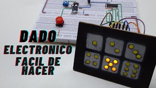 COMO hacer DADO ELECTRONICO [upl. by Selin]