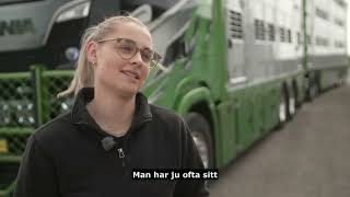 Klipp från Svenska Truckers  Olivia är en problemlösare [upl. by Teddi707]