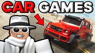 Top 5 BEST Roblox Car Games 2023 [upl. by Enileqcaj]