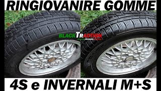 TRATTAMENTO ANTI INVECCHIAMENTO GOMME BLACKTRACTION [upl. by Yecac613]