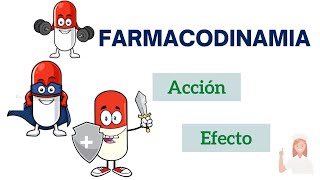 Qué es FARMACODINAMIA💊🏹🕺 seguridadysalud [upl. by Shamus]