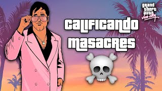 TODAS LAS MASACRES EN GTA VICE CITY [upl. by Aisatan923]