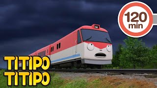 TITIPO TITIPO🚂  BEST Episodes Compilation 1  Hindi Cartoons  टीटीपो टीटीपो हिंदी [upl. by Tella]