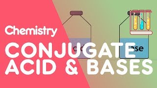 Conjugate Acids amp Bases  Acids Bases amp Alkalis  Chemistry  FuseSchool [upl. by Galligan]