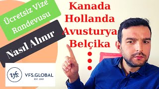 VFS Global Vize Randevusu Ücretsiz Nasıl Alınır  Online [upl. by Latif]