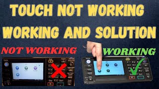 Ricoh Touch Not Working Solution [upl. by Westlund]