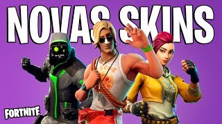 FORTNITE  NOVAS SKINS e ITENS VAZADOS DA TEMPORADA 5 [upl. by Henrieta873]