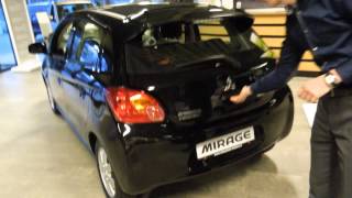 New Mitsubishi Space Star 2013 review Mirage [upl. by Gem309]