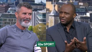 Roy Keane and Patrick Vieira best bits from France v Germany  ITV Sport [upl. by Asseniv]