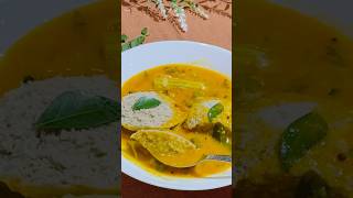 Millets Idli with Sambar🤤food shorts southindiancuisine foodie [upl. by Jala302]