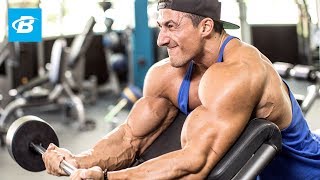 Sadik Hadzovics Classic Biceps and Triceps Workout  IFBB Pro [upl. by Towbin392]