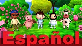 Al corro de las flores  Canciones infantiles  LittleBabyBum [upl. by Ailaroc]