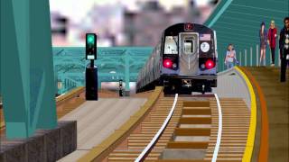 NyctrmanOpenbveFanning Crosstown [upl. by Oler434]