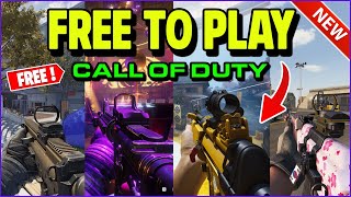 BEST FREE FPS GAMES that can replace CALL OF DUTY 2024 [upl. by Rollecnahc]