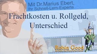 Frachtkosten u Rollgeld Unterschied [upl. by Jez]